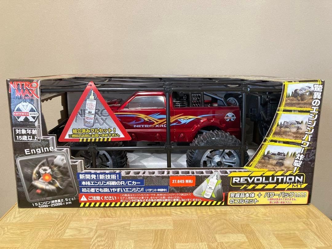 エンジンラジコンNITRO MAX REVOLUTION XRC エンジンラジコン